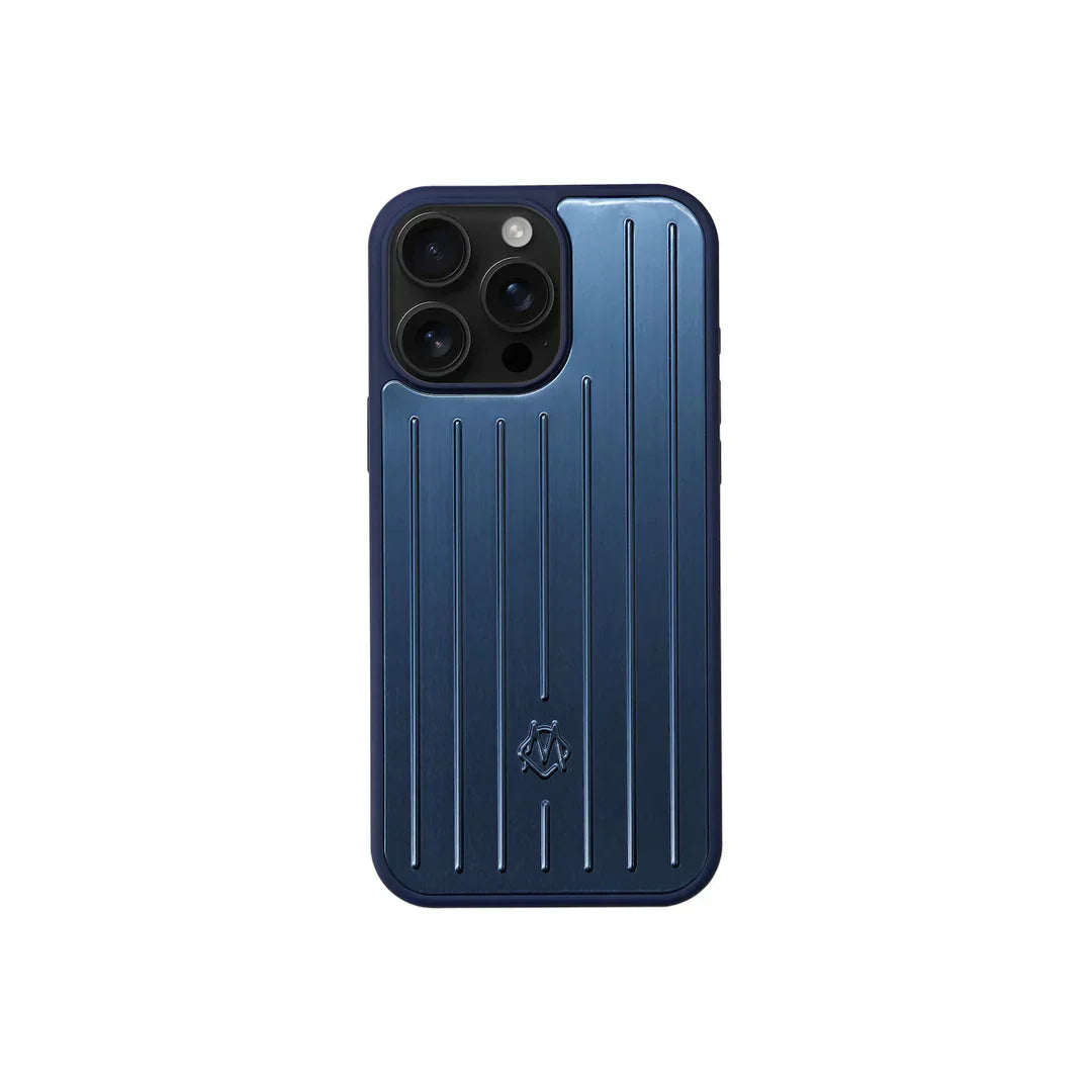 RIMOWA Blue iPhone case(iPhone 13/14/14 Pro/14 Pro Max/15/15 Pro