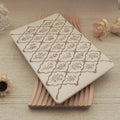 MacBook Case Embossed Flora Dark Brown