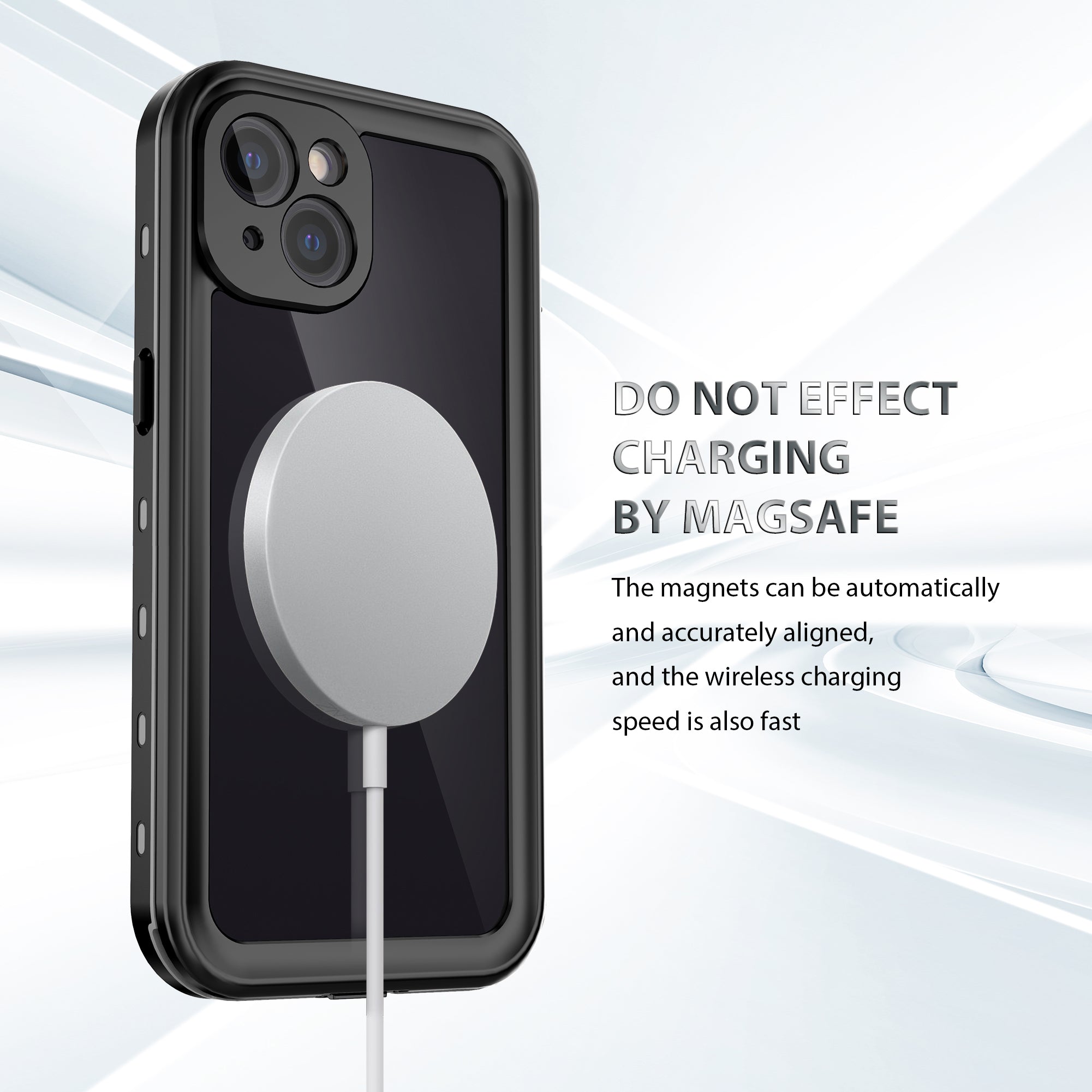 TPU+PC material snowproof, waterproof, dustproof, and shockproof phone case(iPhone 13/13 mini/13 Pro/13 Pro Max)